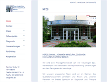 Tablet Screenshot of nfzb.de